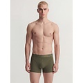 Jack & Jones Jack & Jones Heren Boxershorts Trunks JACCOMO Bamboe Effen 3-Pack Groen/Rood/Donkerblauw