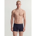 Jack & Jones Jack & Jones Heren Boxershorts Trunks JACCOMO Bamboe Effen 3-Pack Groen/Rood/Donkerblauw