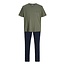 Jack & Jones Jack & Jones Heren Pyjamaset JACEVEREST Groen/Blauw