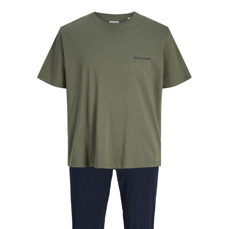 Jack & Jones Jack & Jones Heren Pyjamaset JACEVEREST Groen/Blauw