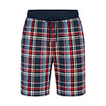 Phil & Co Phil & Co Men's Short Pajama Pants 2-Pack Blue/Red Checkered