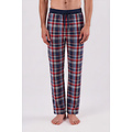 Phil & Co Phil & Co Men's Long Pajama Pants 2-Pack Blue/Red Checkered