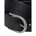 Jack & Jones Jack & Jones Men's Plus Size Belt JACBENSON Leather Black