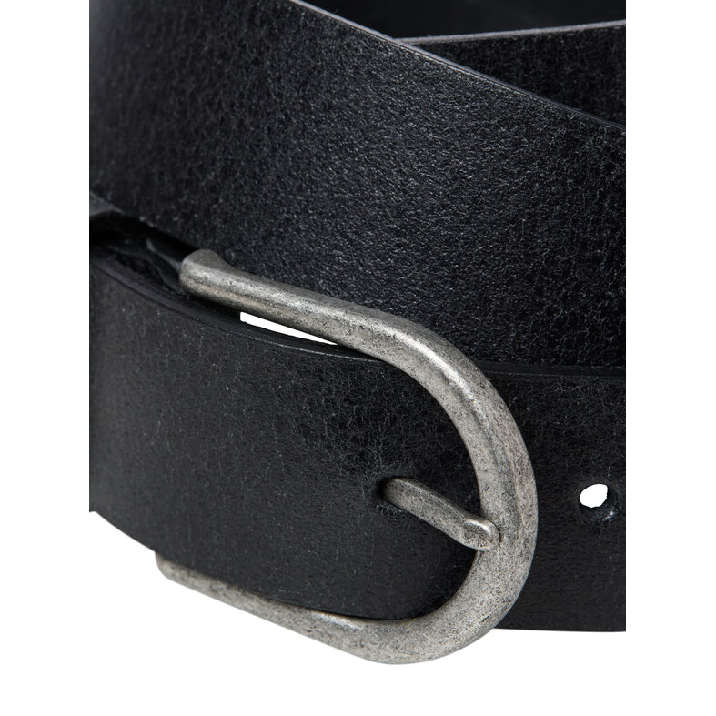 Jack & Jones Jack & Jones Heren Plus Size Riem JACBENSON Leer Zwart