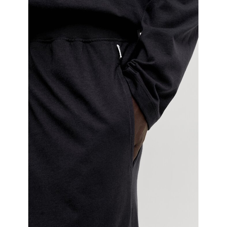 Jack & Jones Jack & Jones Heren Lounge Pyjama Set Lang JACALFRED Effen Zwart