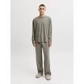 Jack & Jones Jack & Jones Men's Lounge Pajama Set Long JACALFRED Solid Gray-Green