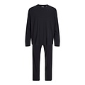 Jack & Jones Jack & Jones Heren Lounge Pyjama Set Lang JACALFRED Effen Zwart