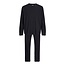 Jack & Jones Jack & Jones Heren Lounge Pyjama Set Lang JACALFRED Effen Zwart
