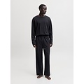 Jack & Jones Jack & Jones Heren Lounge Pyjama Set Lang JACALFRED Effen Zwart