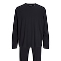 Jack & Jones Jack & Jones Heren Lounge Pyjama Set Lang JACALFRED Effen Zwart