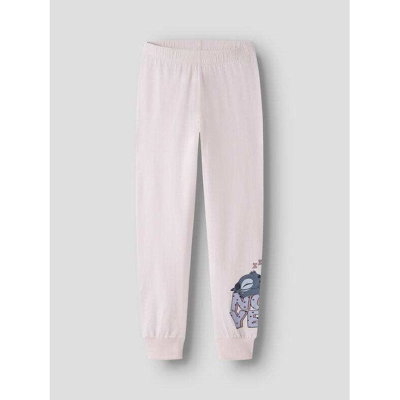 Name It Name It Girls' Long Pajama Set NKFANDA Stitch Pink