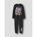 Name It Name It Girls' Long Pajama Set NKFANDA Stitch Black