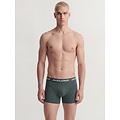 Jack & Jones Jack & Jones Men's Plus Size Boxer Shorts Trunks JACFAX 3-Pack Solid Green Melange