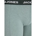 Jack & Jones Jack & Jones Heren Plus Size Boxershorts Trunks JACFAX 3-Pack Effen Groen Melange