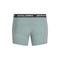Jack & Jones Jack & Jones Men's Plus Size Boxer Shorts Trunks JACFAX 3-Pack Solid Green Melange