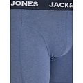 Jack & Jones Jack & Jones Heren Plus Size Boxershorts Trunks JACFAX 3-Pack Effen Blauw Melange