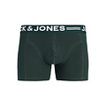 Jack & Jones Jack & Jones Men's Plus Size Boxer Shorts Trunks JACSENSE 3-Pack Solid Red/Green/Blue