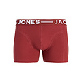 Jack & Jones Jack & Jones Men's Plus Size Boxer Shorts Trunks JACSENSE 3-Pack Solid Red/Green/Blue