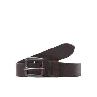 Jack & Jones Heren Riem JACVICTOR Leer Donkerbruin