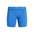Jack & Jones Jack & Jones Heren Plus Size Boxershorts Lange Pijp JACCARL Boxer Briefs 3-Pack Effen Blauw/Zwart