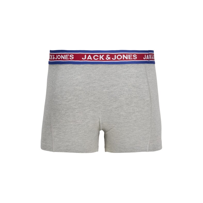 Jack & Jones Jack & Jones Heren Boxershorts Trunks JACOLIVER 5-Pack Effen Multicolor