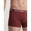 Jack & Jones Jack & Jones Heren Boxershorts Trunks JACHUEY 5-Pack Effen Multicolor
