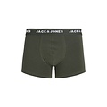 Jack & Jones Jack & Jones Heren Boxershorts Trunks JACHUEY 5-Pack Effen Multicolor