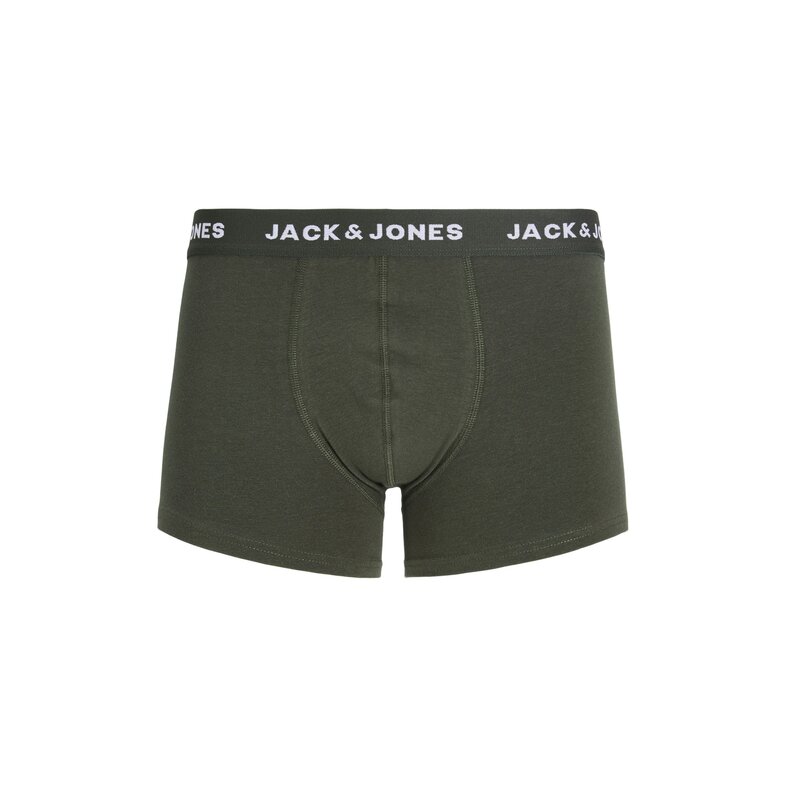 Jack & Jones Jack & Jones Heren Boxershorts Trunks JACHUEY 5-Pack Effen Multicolor