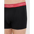 Calvin Klein Calvin Klein Heren Boxershorts Trunks ICON Cotton Stretch 3-Pack Effen Zwart