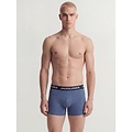 Jack & Jones Jack & Jones Heren Boxershorts Trunks JACFAX 3-Pack Effen Blauw Melange