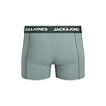 Jack & Jones Jack & Jones Men's Boxer Shorts Trunks JACFAX 3-Pack Solid Green Melange