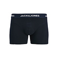 Jack & Jones Jack & Jones Heren Boxershorts Trunks JACHENDO 3-Pack Blauw/Groen Bladeren Print