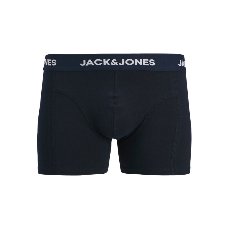 Jack & Jones Jack & Jones Heren Boxershorts Trunks JACHENDO 3-Pack Blauw/Groen Bladeren Print