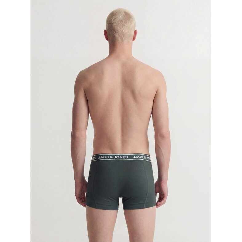 Jack & Jones Jack & Jones Heren Boxershorts Trunks JACMAX 5-Pack Effen Multicolor