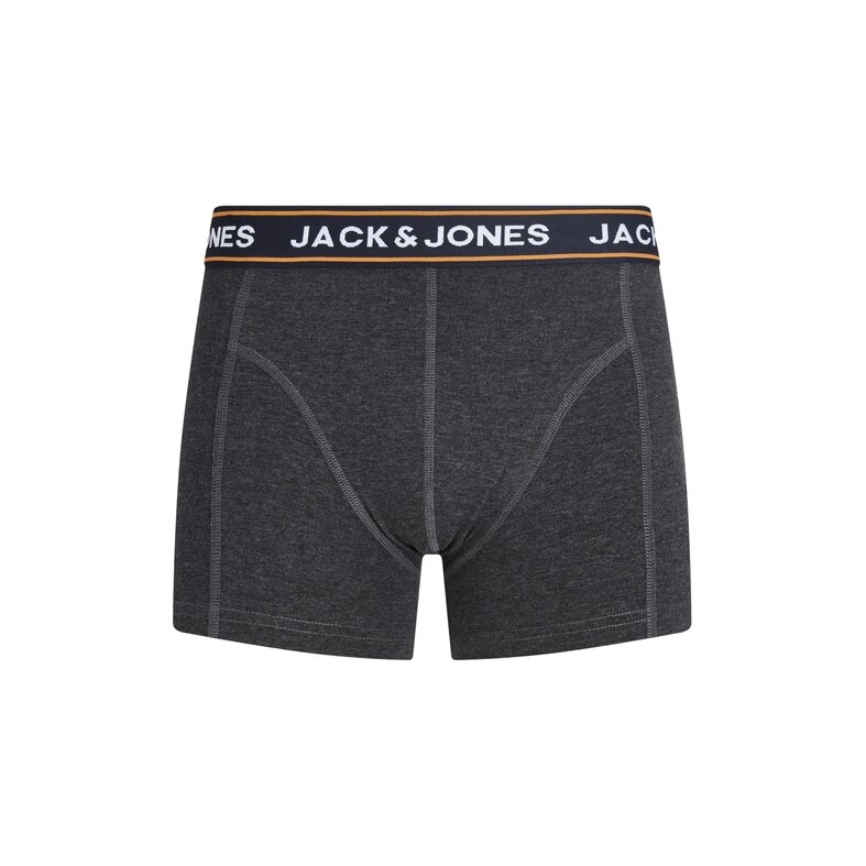 Jack & Jones Jack & Jones Heren Boxershorts Trunks JACMAX 5-Pack Effen Multicolor