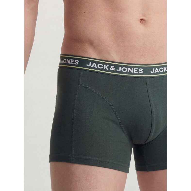 Jack & Jones Jack & Jones Heren Boxershorts Trunks JACMAX 5-Pack Effen Multicolor