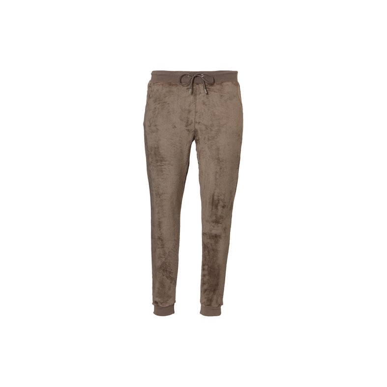 Apollo Apollo Dames Huispak Loungewear Fleece Incl Capuchon Donkerbruin
