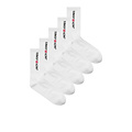 Jack & Jones Jack & Jones Men's Sports Socks JACCORP OLD LOGO Tennis Socks 5-Pack White