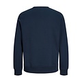 Jack & Jones Jack & Jones Heren Trui JJBUSTER Sweatshirt Logo Print Donkerblauw