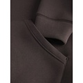 Jack & Jones Jack & Jones Heren Hoodie Met Rits JCOLEGACY Effen Donkerbruin