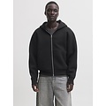Jack & Jones Jack & Jones Men's Zip-Up Hoodie JCOLEGACY Solid Black