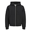 Jack & Jones Jack & Jones Heren Hoodie Met Rits JCOLEGACY Effen Zwart