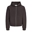 Jack & Jones Jack & Jones Heren Hoodie Met Rits JCOLEGACY Effen Donkerbruin
