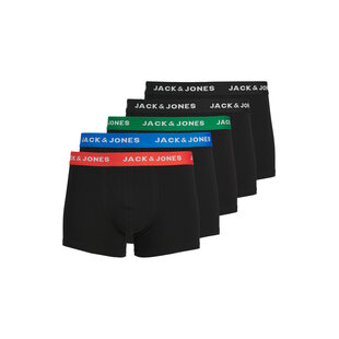 Jack & Jones Kinder Boxershorts Jongens JACHUEY 5-Pack Zwart