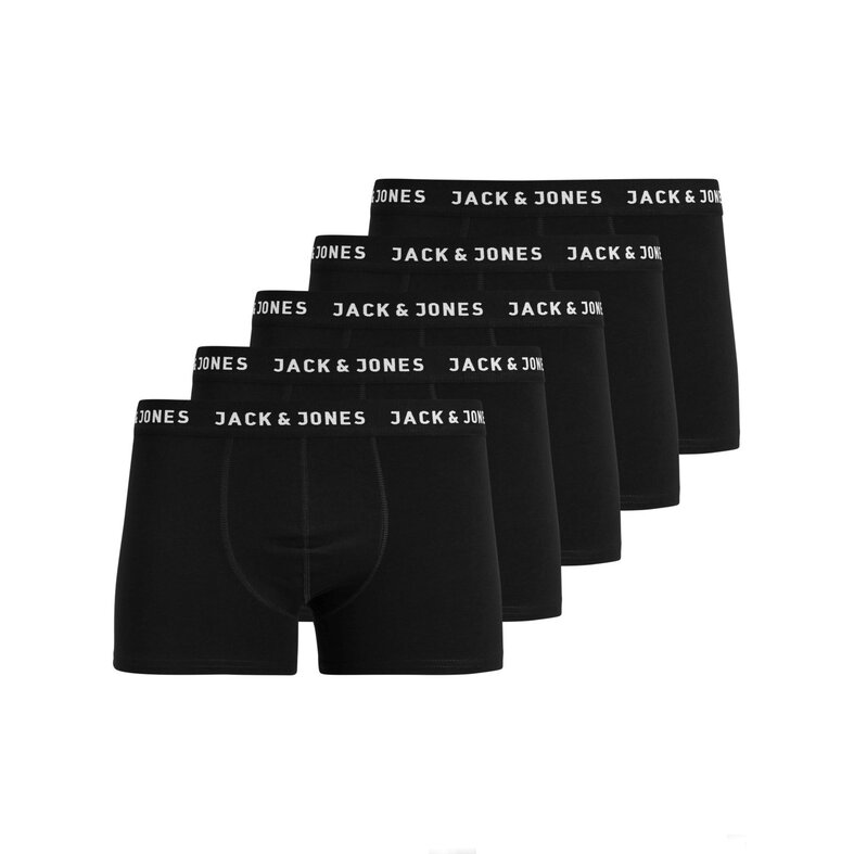 Jack & Jones Jack & Jones Men's Boxer Shorts Trunks JACHUEY 5-Pack Solid