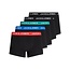 Jack & Jones Jack & Jones Heren Boxershorts Trunks JACHUEY 5-Pack Effen Zwart