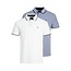 Jack & Jones Jack & Jones Heren Polo JJEPAULOS 2-Pack Effen Wit/Blauw