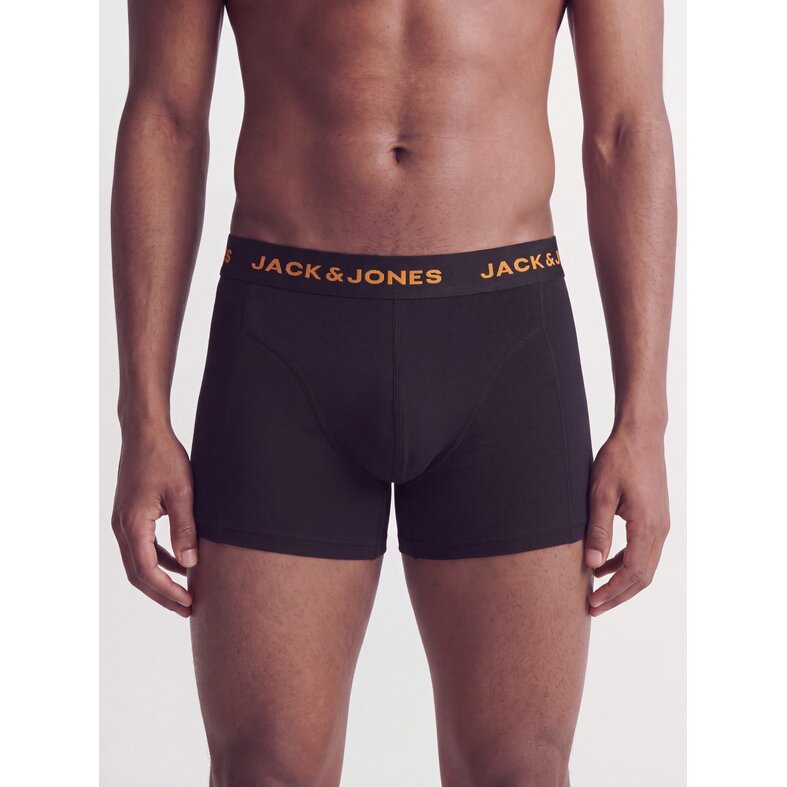 Jack & Jones Jack & Jones Men's Boxer Shorts Trunks JACLAD 5-Pack Solid Black