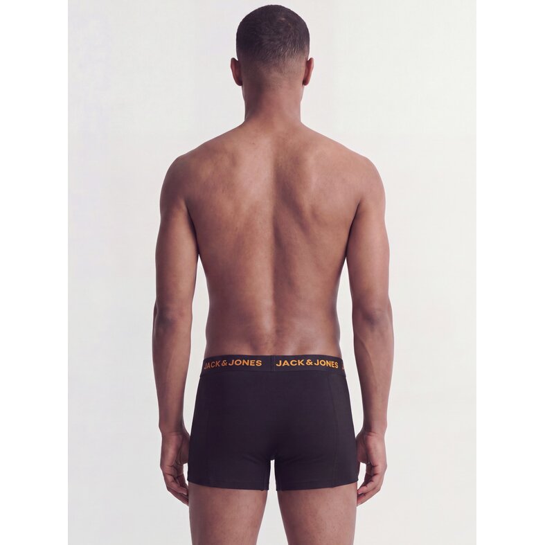 Jack & Jones Jack & Jones Men's Boxer Shorts Trunks JACLAD 5-Pack Solid Black