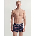Jack & Jones Jack & Jones Heren Boxershorts Trunks JACLAMINE 3-Pack Gebloemd Donkerblauw